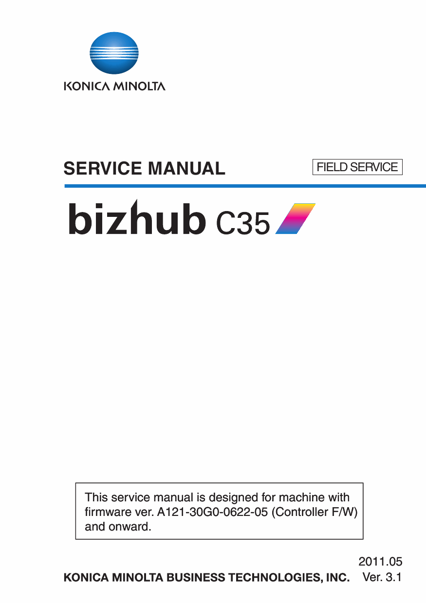 Konica-Minolta bizhub C35 FIELD-SERVICE Service Manual-1